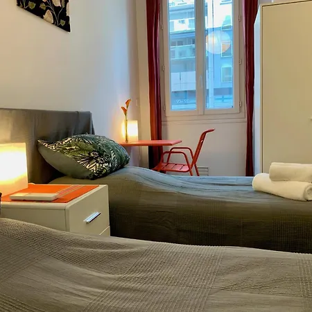 Riviera - Maison Du Grand Sud - Confortable Petit 3 Pieces - Promenade Des Apartment Nizza