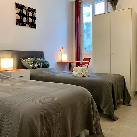 Riviera - Maison Du Grand Sud - Confortable Petit 3 Pieces - Promenade Des 公寓